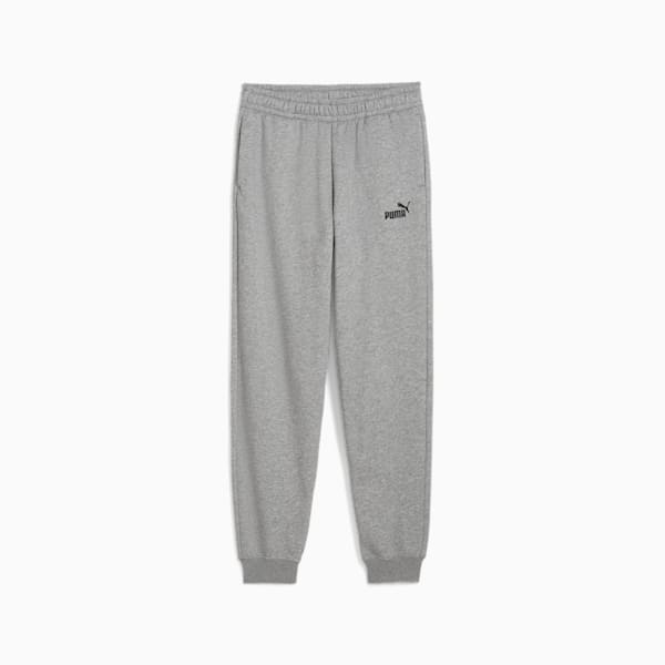 Essentials No. 1 Logo Big Kids' Fleece Sweatpants, Medium Gray Heather, extralarge