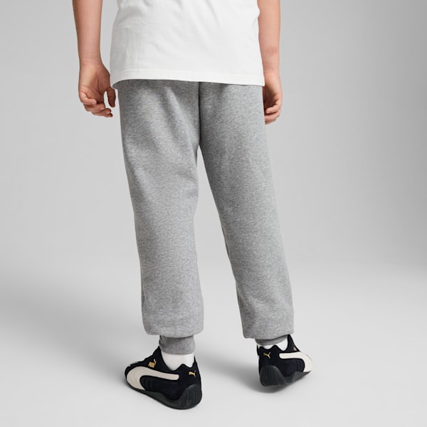 Essentials No. 1 Logo Big Kids' Fleece Sweatpants, Medium Gray Heather, extralarge
