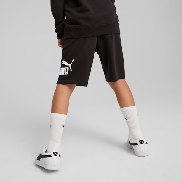 Shorts Essentials No. 1 Logo para adolescentes, PUMA Black, extralarge