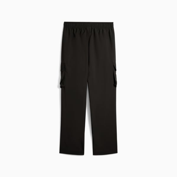 Pantalones cargo Essentials No. 1 Logo para adolescentes, PUMA Black, extralarge