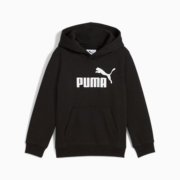 Chandail à capuchon molletonné Essentials à logo No. 1 Enfant, PUMA Black, extralarge