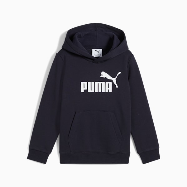 Essentials No. 1 Logo Little Kids' Fleece Hoodie, New Navy, extralarge