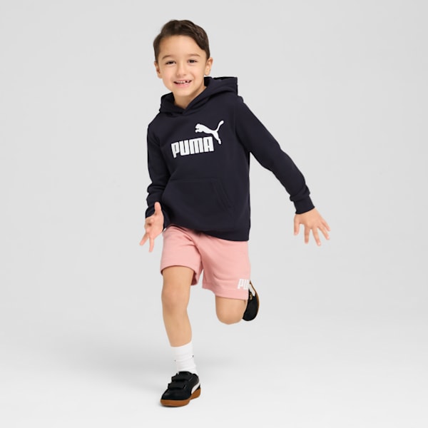 Essentials No. 1 Logo Little Kids' Fleece Hoodie, New Navy, extralarge
