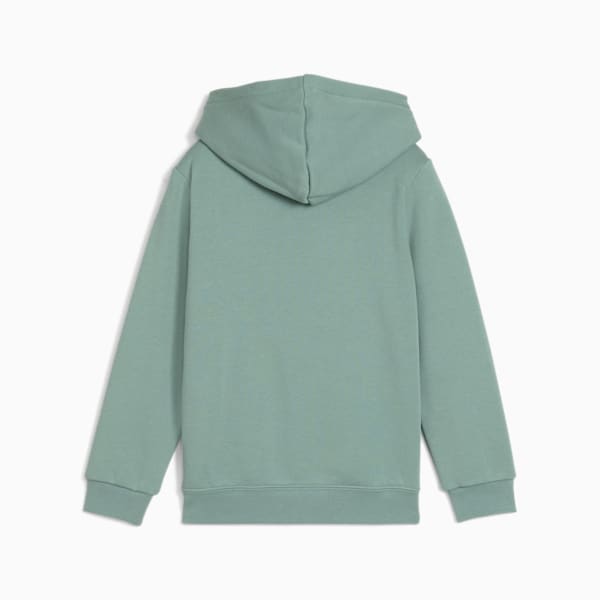 Sudadera de lana Essentials con logotipo n.º 1 para niños pequeños, Green Moon, extralarge