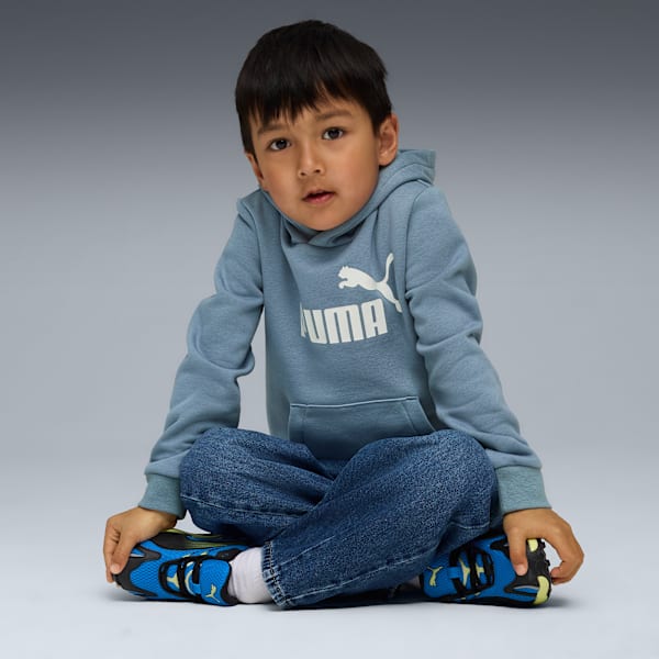 Sudadera de lana Essentials con logotipo n.º 1 para niños pequeños, Cool Blue, extralarge