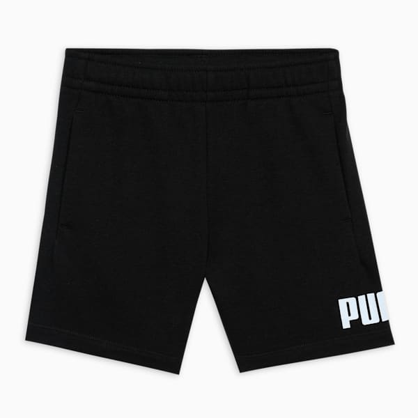 ESS No. 1 Logo Kid's Shorts, PUMA Black, extralarge-IND