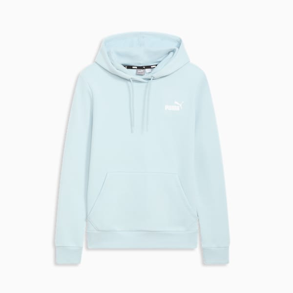 Sudadera con capucha ESS Small Logo para mujer, Frosted Dew, extralarge