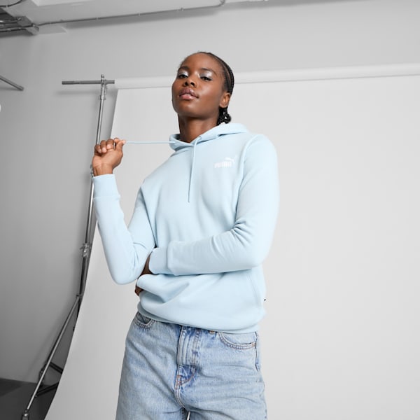 ESS Small Logo Women's Hoodie, Frosted Dew, extralarge
