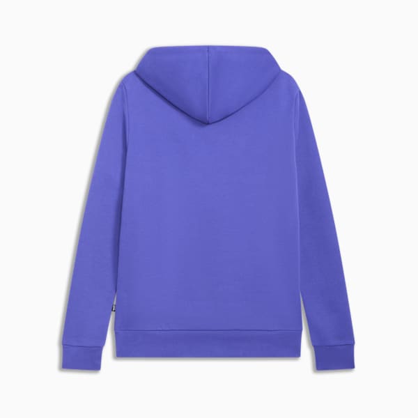Sudadera con capucha ESS Small Logo para mujer, Lapis Lazuli, extralarge