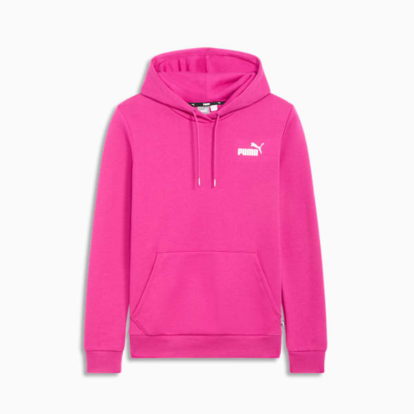 ESS Small Logo Women's Hoodie, Magenta Gleam, extralarge