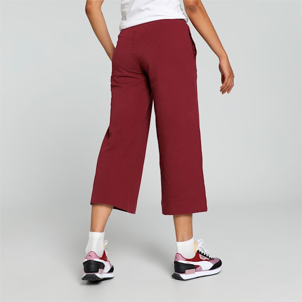Women's Wide-Leg 7/8 Pants, Team Regal Red, extralarge-IND