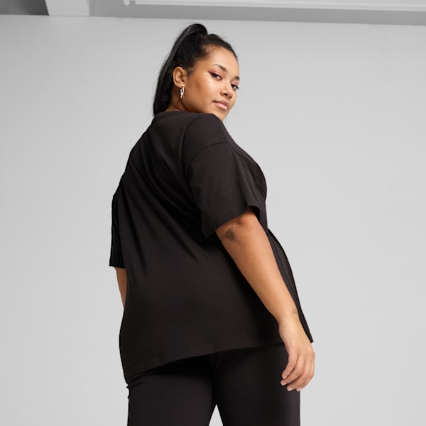 ESS Relaxed Tee Women, PUMA Black, extralarge-GBR