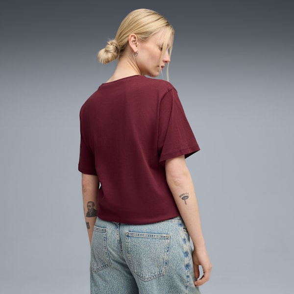 ESS Relaxed Tee Women, Ruby Shimmer, extralarge-GBR