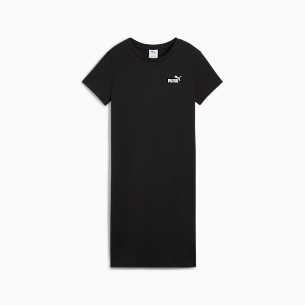 Essentials Small No. 1 Logo Women's Slim Dress, PUMA Black, extralarge