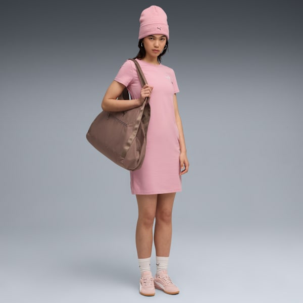 Robe moulante Essentials Small No. 1 Logo Femme, Poised Pink, extralarge