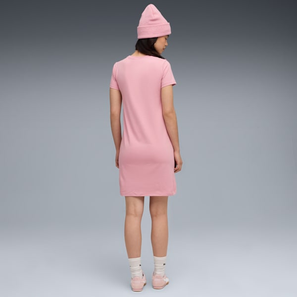 Essentials Small No. 1 Logo Women's Slim Dress, Poised Pink, extralarge