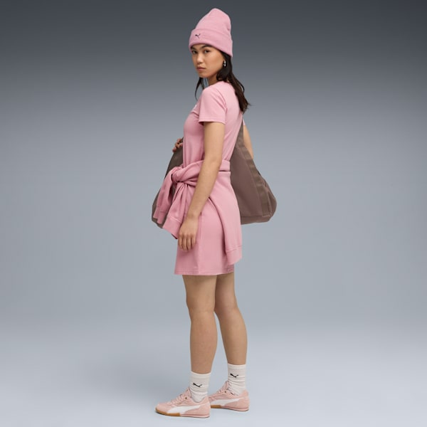 Essentials Small No. 1 Logo Women's Slim Dress, Poised Pink, extralarge