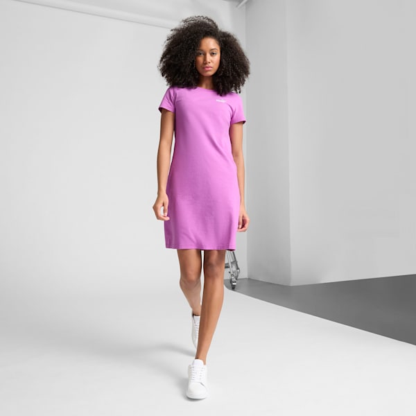 Essentials Small No. 1 Logo Women's Slim Dress, Wild Berry, extralarge