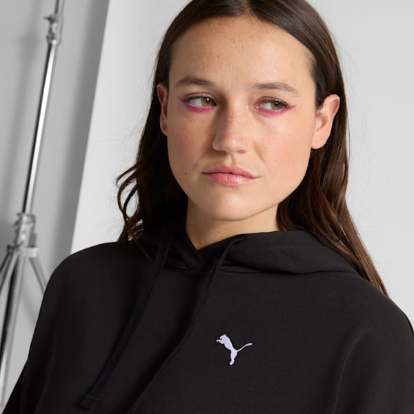 Sudadera holgada Essentials para mujer, PUMA Black, extralarge