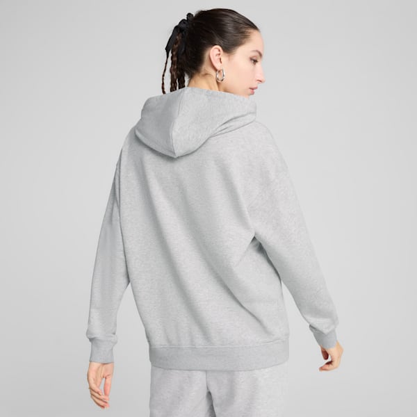 Sudadera holgada Essentials para mujer, Light Gray Heather, extralarge