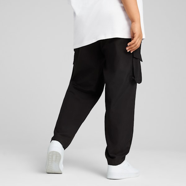 Cargo pants para mujer Small No. 1 Logo Essentials, PUMA Black, extralarge