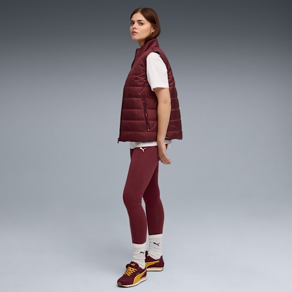 Women's High-Waist Leggings, Ruby Shimmer, extralarge-IND