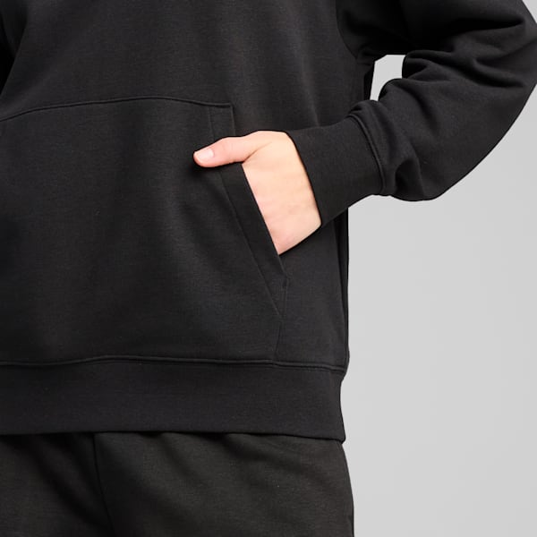 Essentials Script Women's Comfort Hoodie, PUMA Black, extralarge