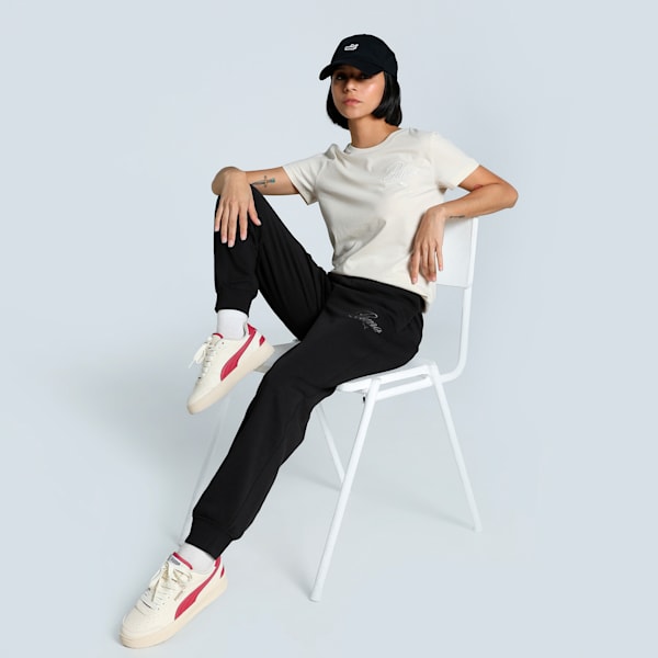 SCRIPT Comfort Women's Sweatpants, PUMA Black, extralarge-IND