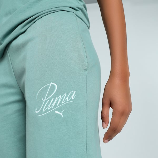 SCRIPT Comfort Women's Sweatpants, Green Moon, extralarge-IND