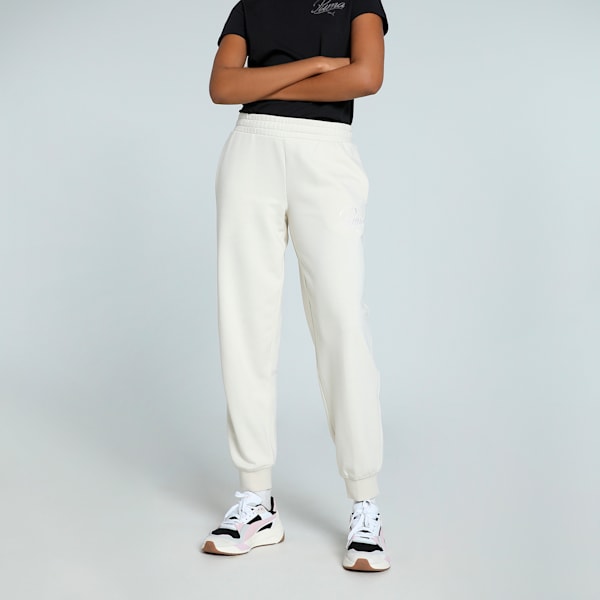 SCRIPT Comfort Women's Sweatpants, Alpine Snow, extralarge-IND