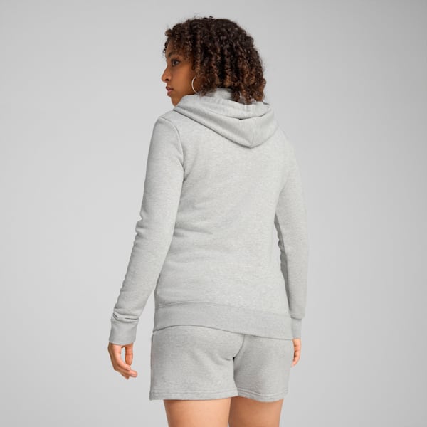 Sudadera con capucha para mujer Essentials logo Lab, Light Gray Heather, extralarge