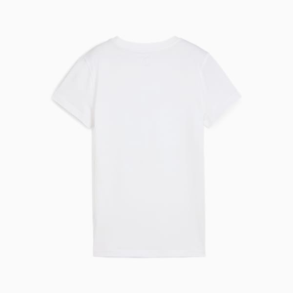 Playera para mujer Essentials Metallic, PUMA White-Metallic gold, extralarge