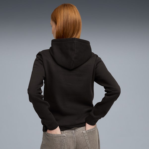 Metallic Hoodie Women, PUMA Black-Metallic Gold, extralarge
