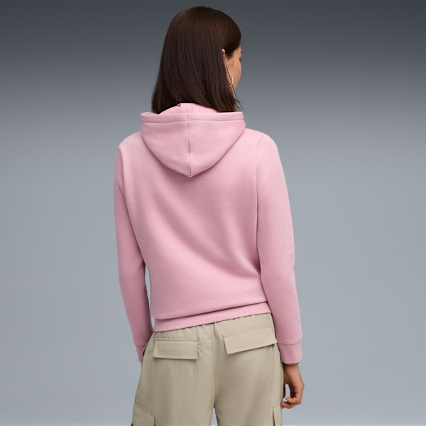 Chandail à capuchon métallique Femme, Poised Pink-metallic gold, extralarge