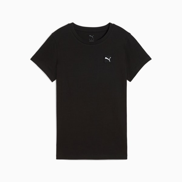 Essentials Elevated Women's Tee, PUMA Black, extralarge
