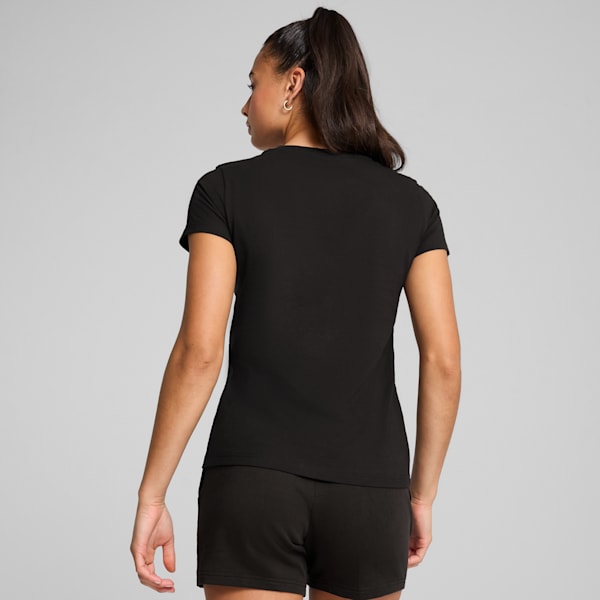 Essentials Elevated Women's Tee, PUMA Black, extralarge