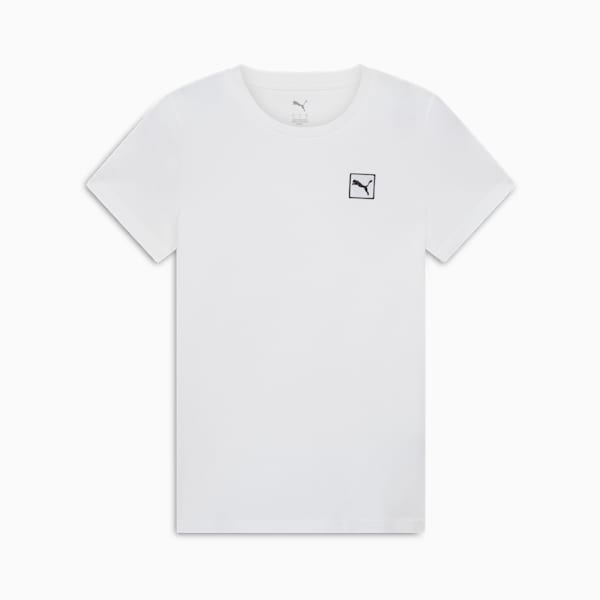 Essentials Elevated Women's Tee, PUMA White, extralarge