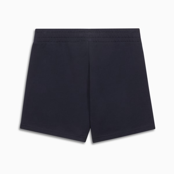 Shorts tiro medio Essentiales Elevated 12cm para mujer, New Navy, extralarge