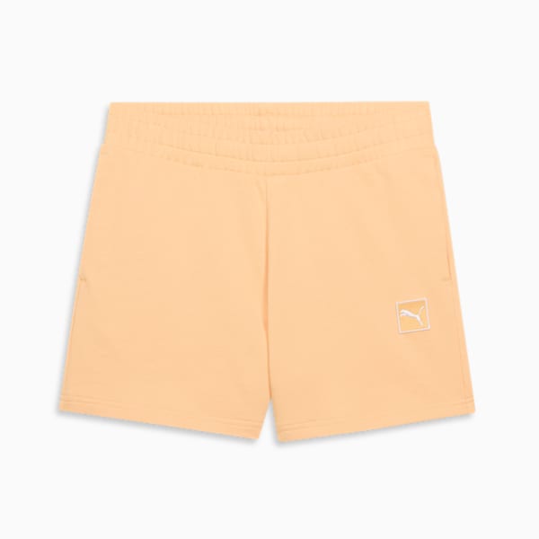Short à taille mi-haute Essentials Elevated de 5 po Femme, Almost Apricot, extralarge