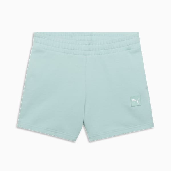 Shorts tiro medio Essentiales Elevated 12cm para mujer, Modern Mint, extralarge