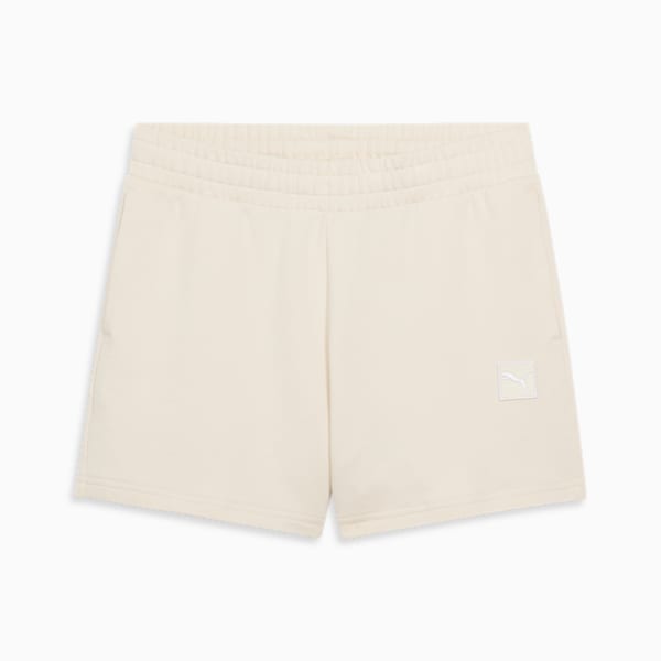Shorts para mujer Essentials Elevated de tiro medio de 5 pulgadas, Alpine Snow, extralarge