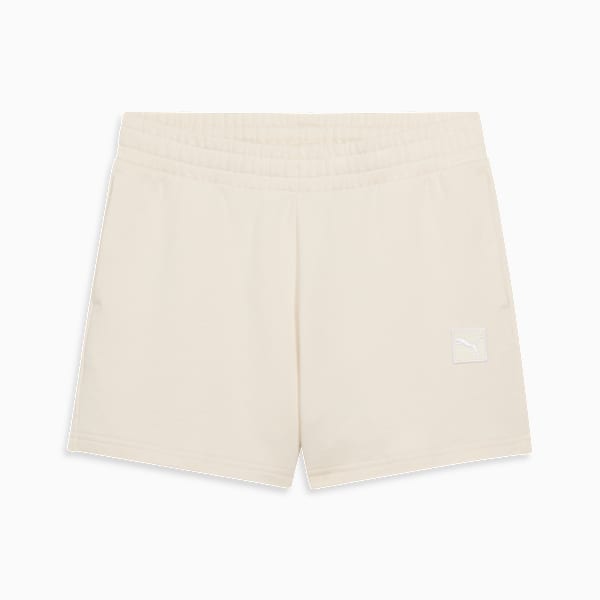 Shorts tiro medio Essentiales Elevated 12cm para mujer, Alpine Snow, extralarge