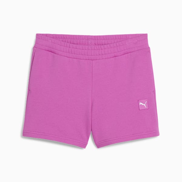 Shorts tiro medio Essentiales Elevated 12cm para mujer, Wild Berry, extralarge