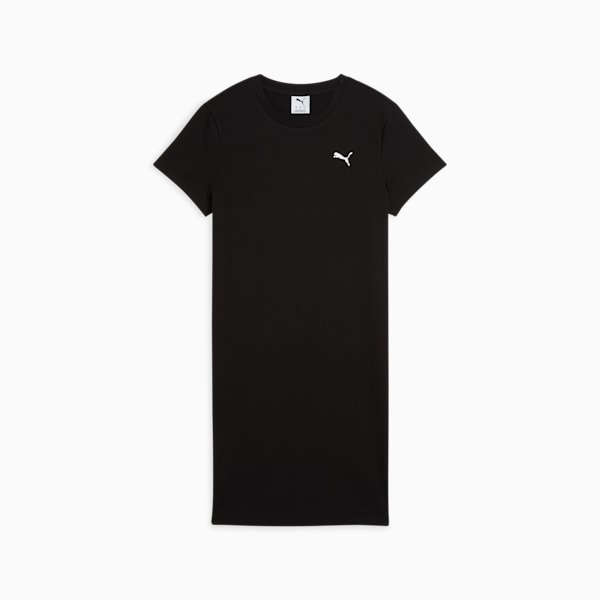 ESS ELEVATED Bodycon Rib Dress Women, PUMA Black, extralarge