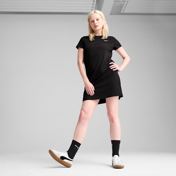 ESS ELEVATED Bodycon Rib Dress Women, PUMA Black, extralarge