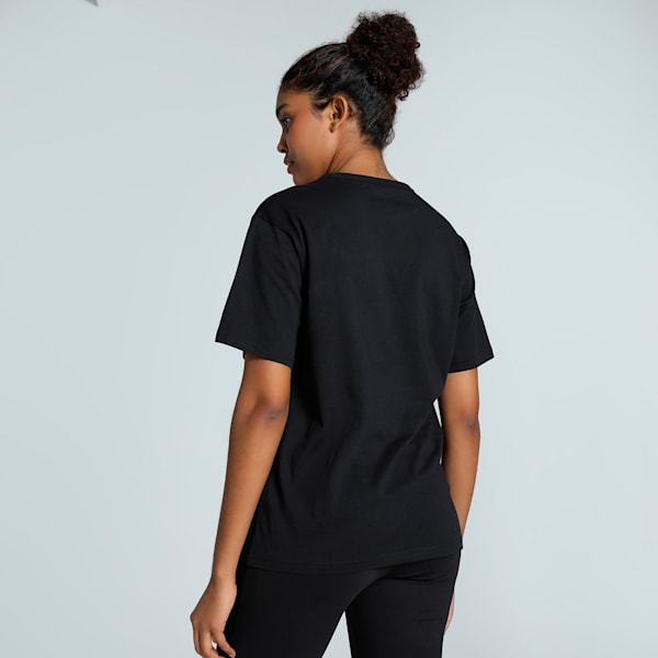 CLASS Women's Relaxed Fit Tee, PUMA Black, extralarge-IND