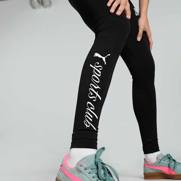 CLASS Women's High-Waist Leggings, PUMA Black, extralarge-IND