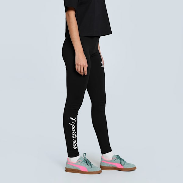 CLASS Women's High-Waist Leggings, PUMA Black, extralarge-IND