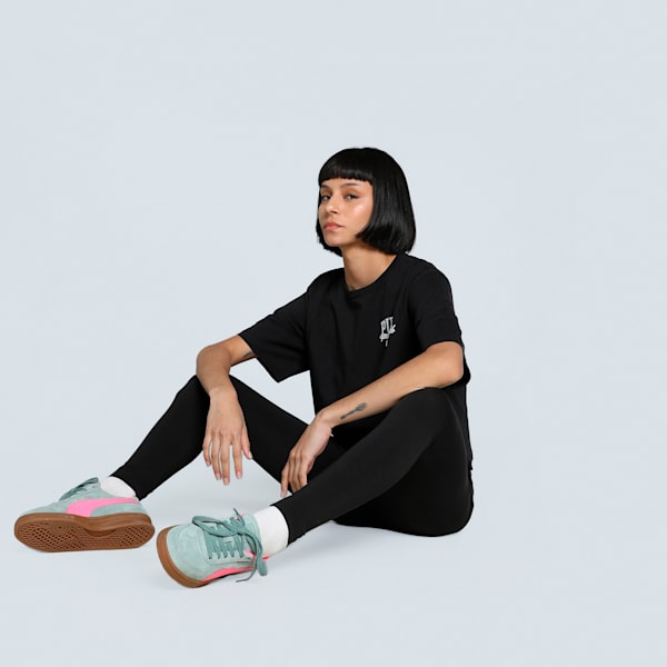 CLASS Women's High-Waist Leggings, PUMA Black, extralarge-IND