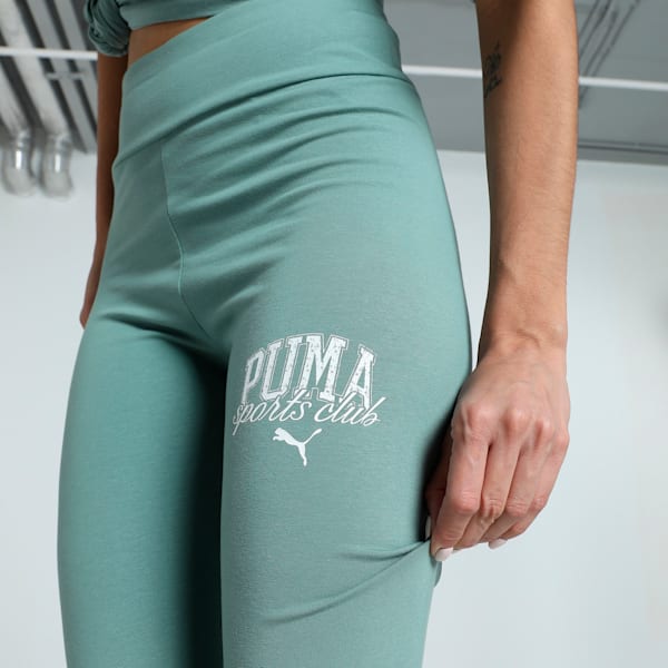 CLASS Women's High-Waist Leggings, Green Moon, extralarge-IND